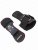 Крюки для перекладины и тяги Sportlim SOS-0308 кожаные (черные)